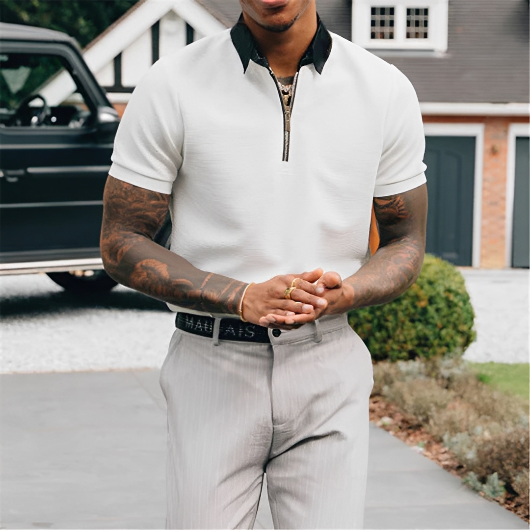 Melton - Camisa Polo Casual