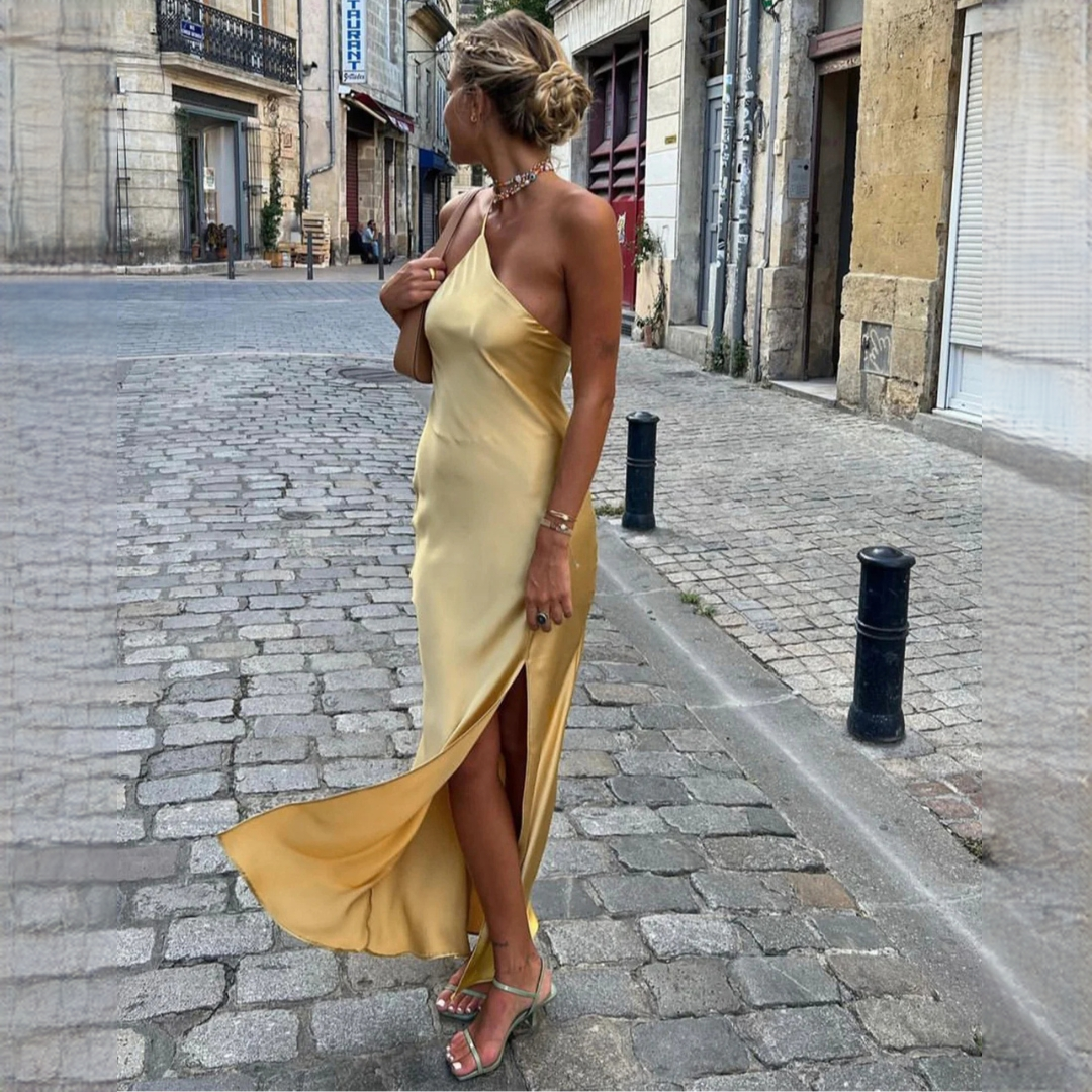 Arcelie - Vestido largo con estilo y sofisticación