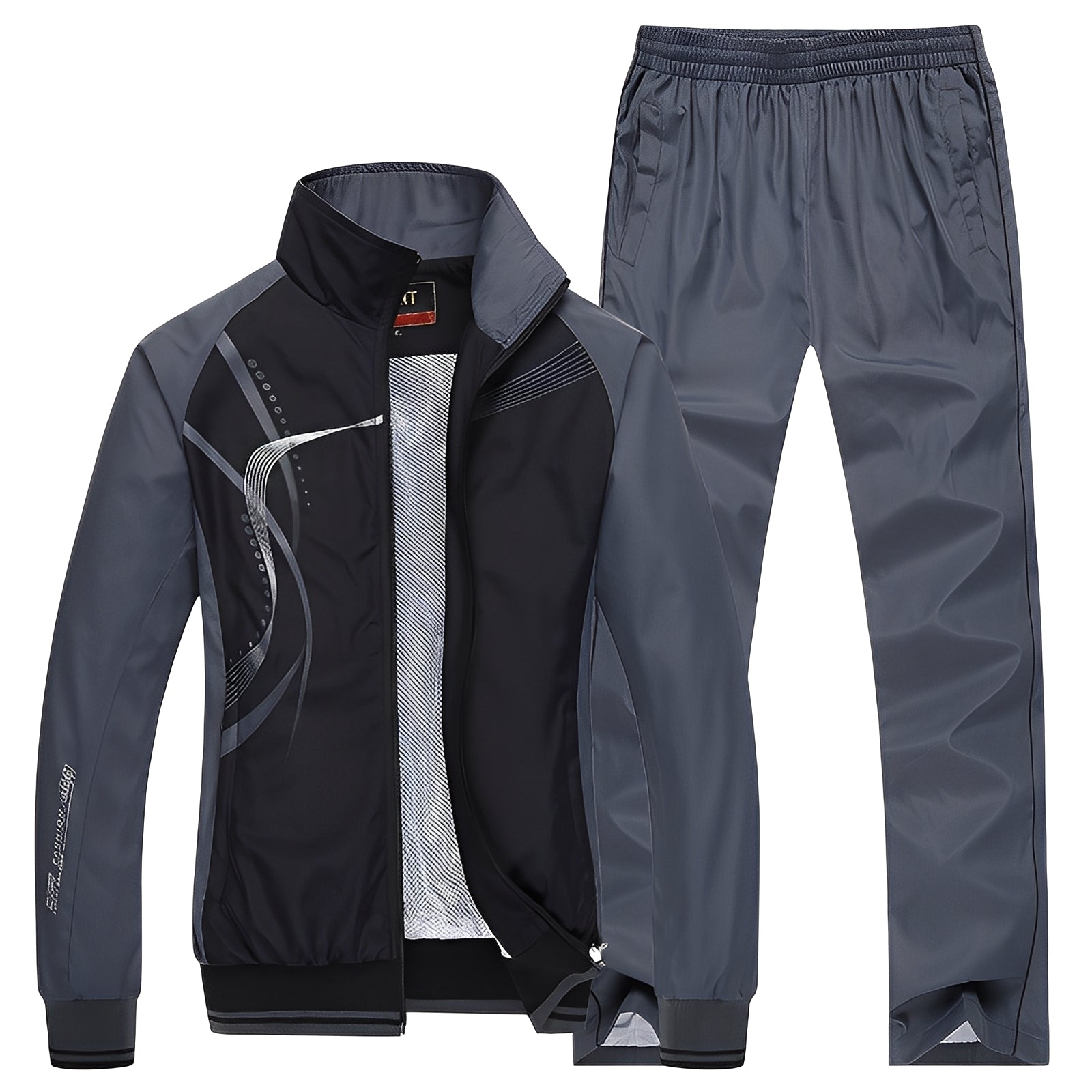 Finn - Conjunto de chaqueta y pantalón para hombres
