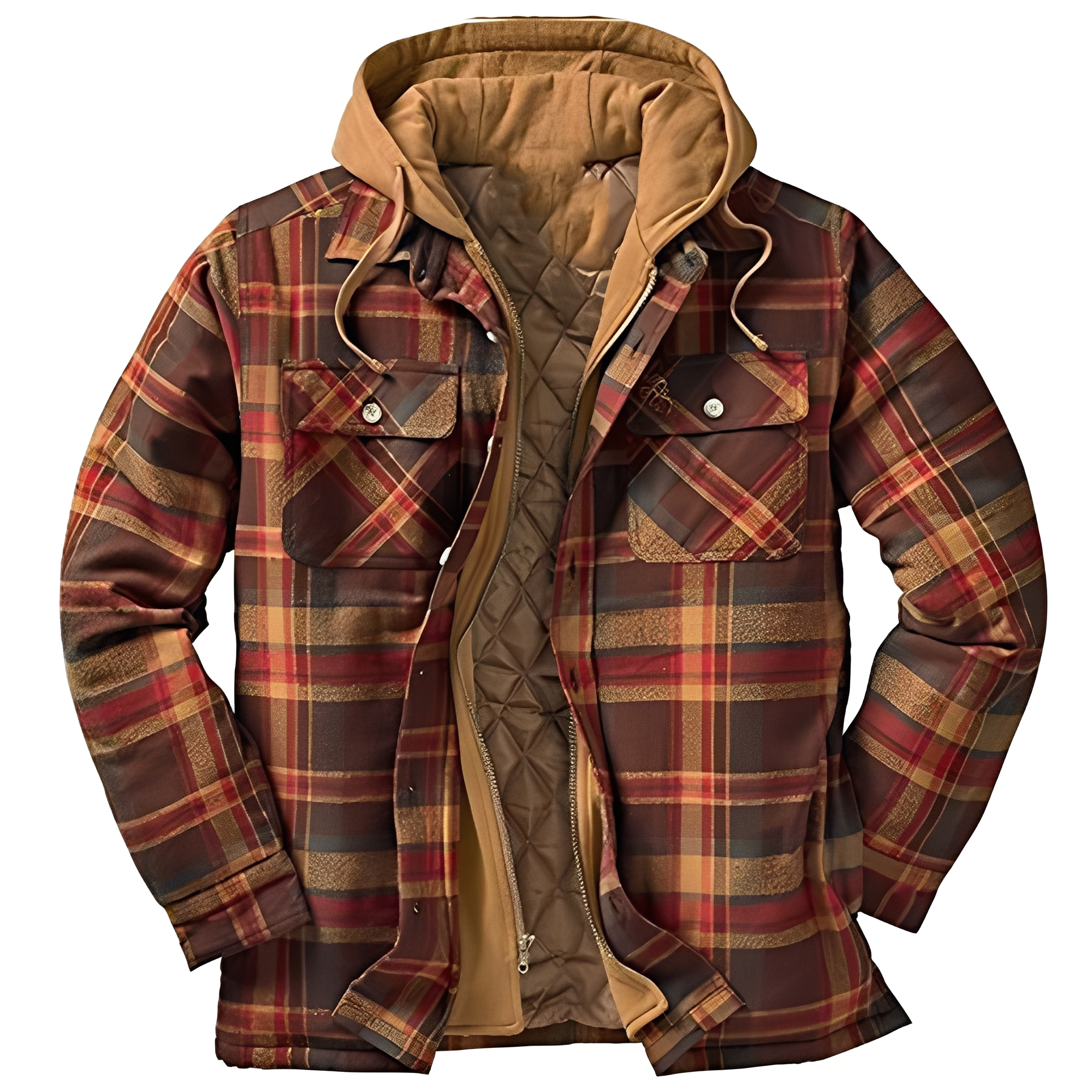 Flynn - Chaqueta moderna con capucha