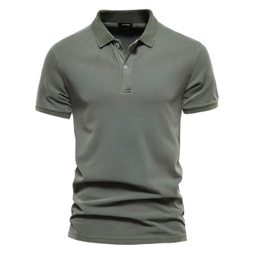Geliant - Camisa de verano de moda con corte ajustado para hombre