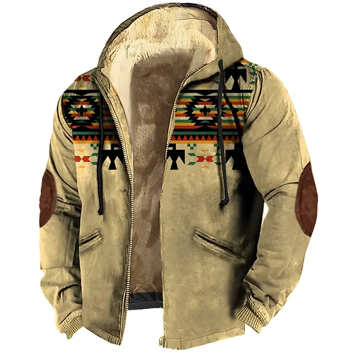 Edwin - Sudadera Estilosa con Diseño Étnico para Hombres