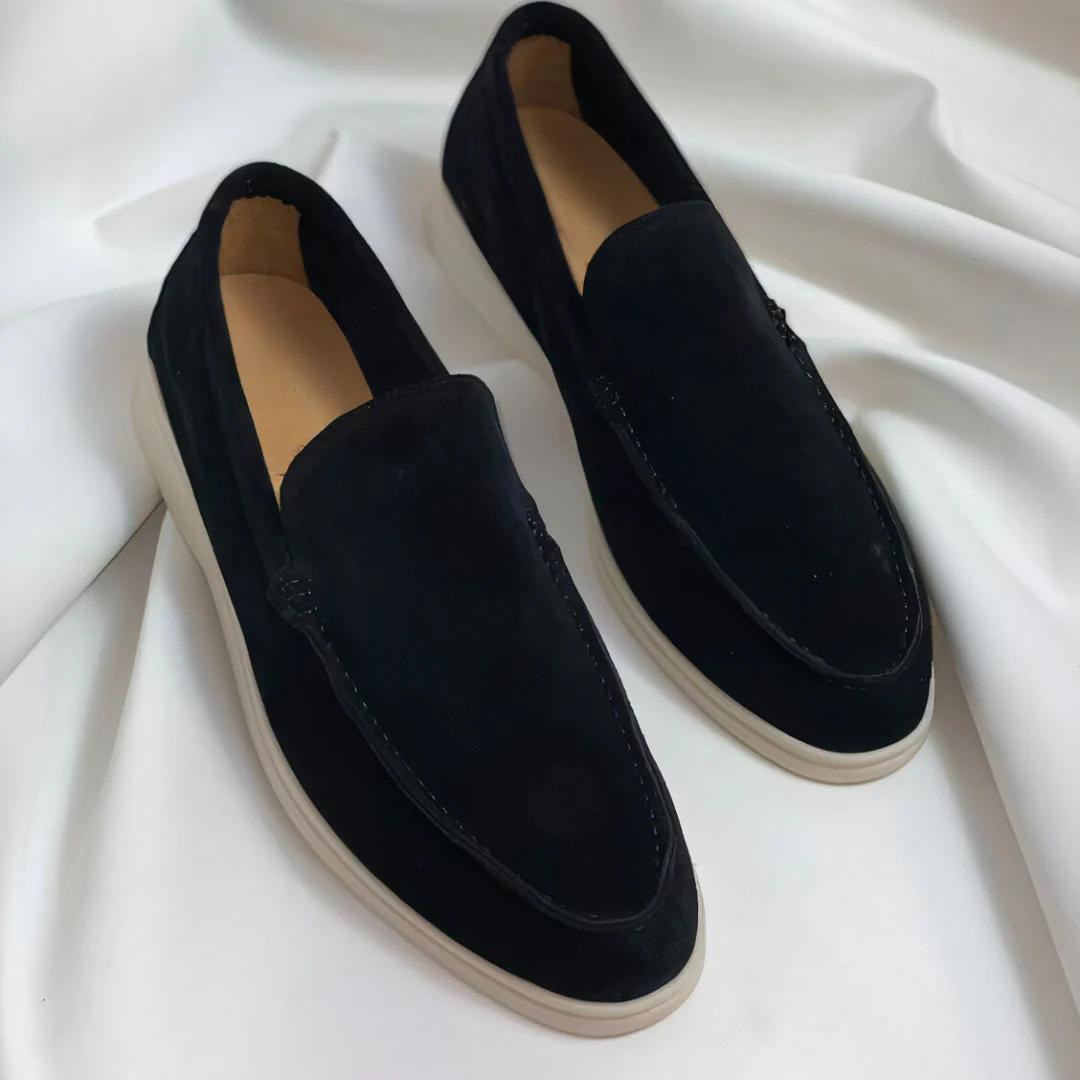 Jad - Cómodos Mocasines de Gamuza para Hombres
