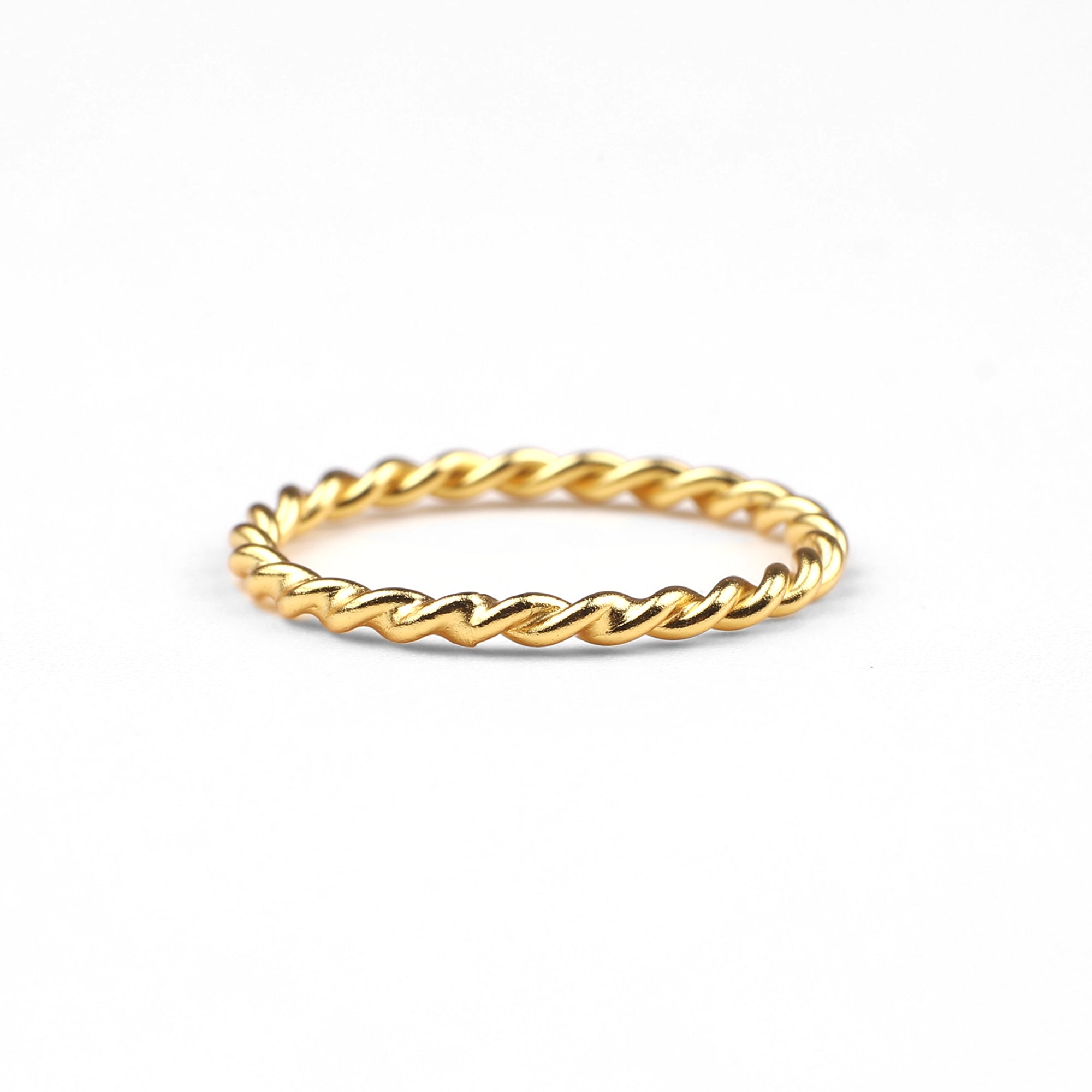 Manon – Anillo trenzado apilable
