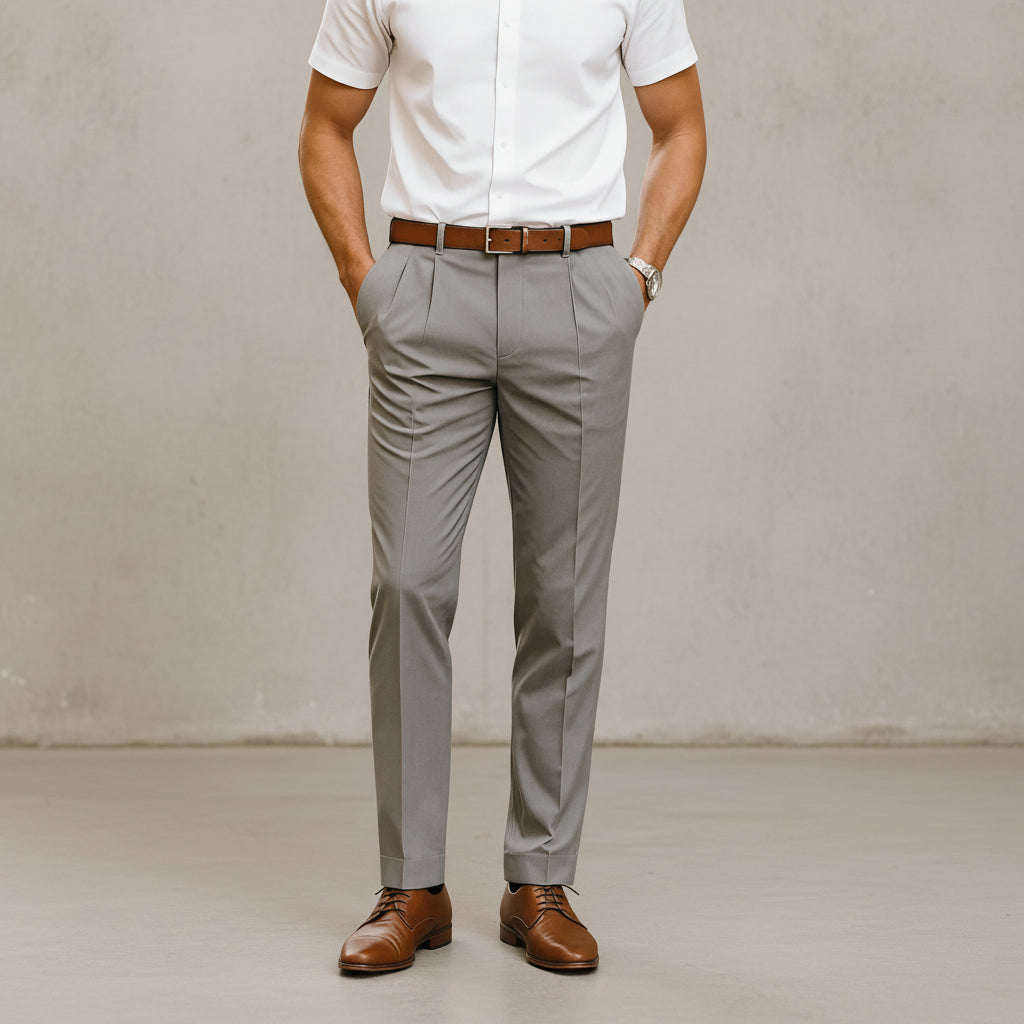 Brandon - Pantalones Rectos Formales