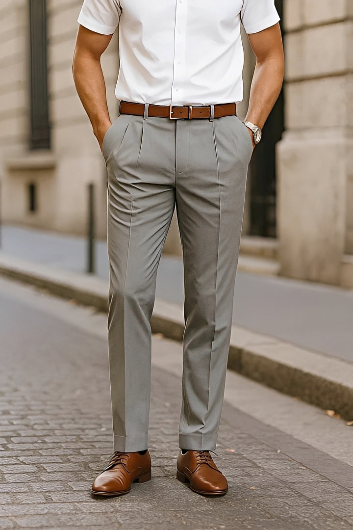 Brandon - Pantalones Rectos Formales