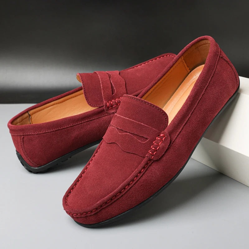 Alex – Mocasines de Gamuza con Estilo Atemporal