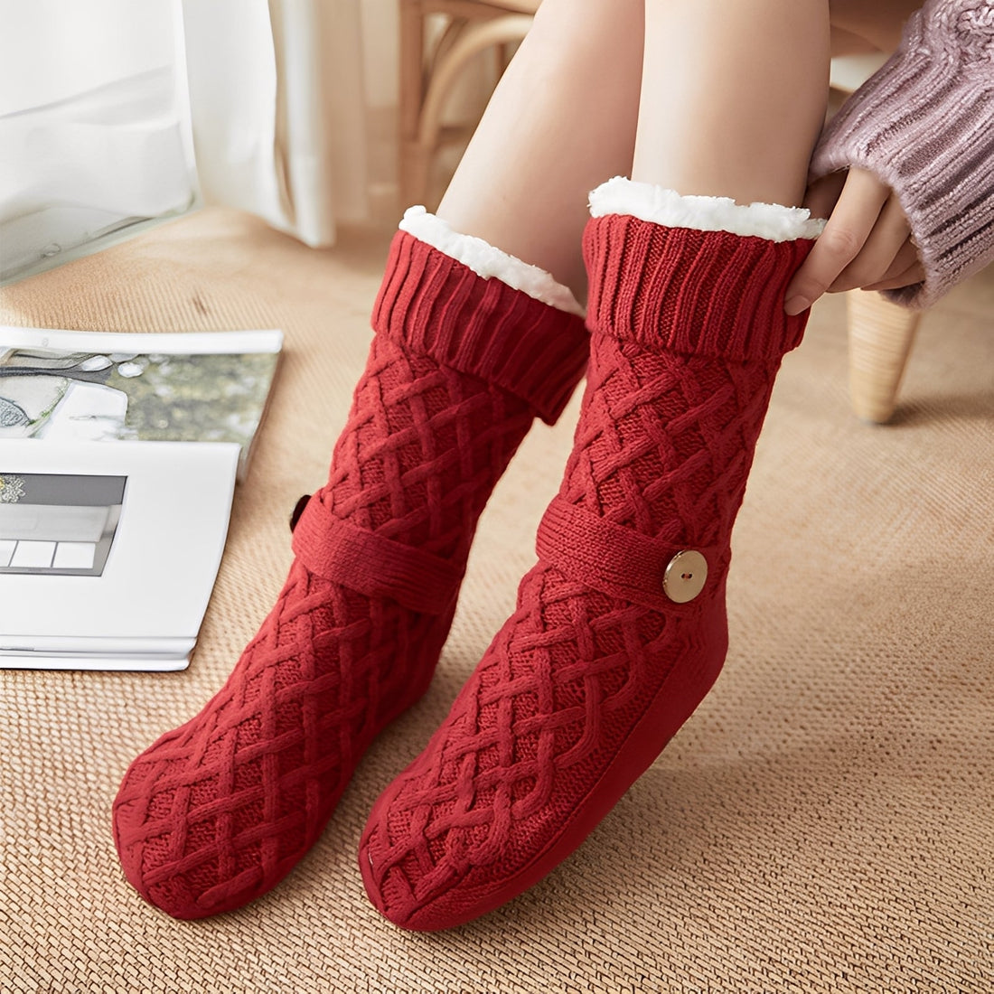 Lavina - Calcetines elegantes y acogedores