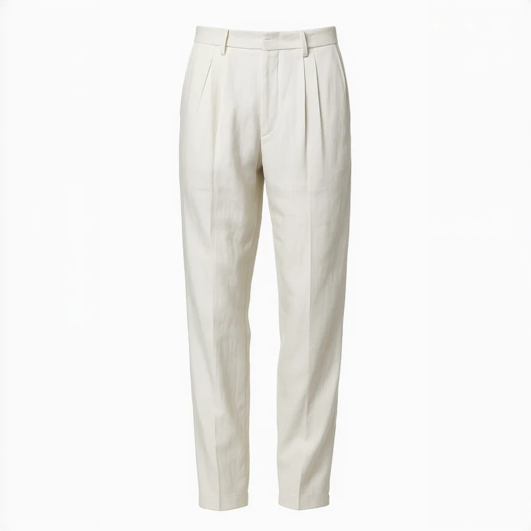 Jethro - Pantalones Rectos de Estilo Clásico
