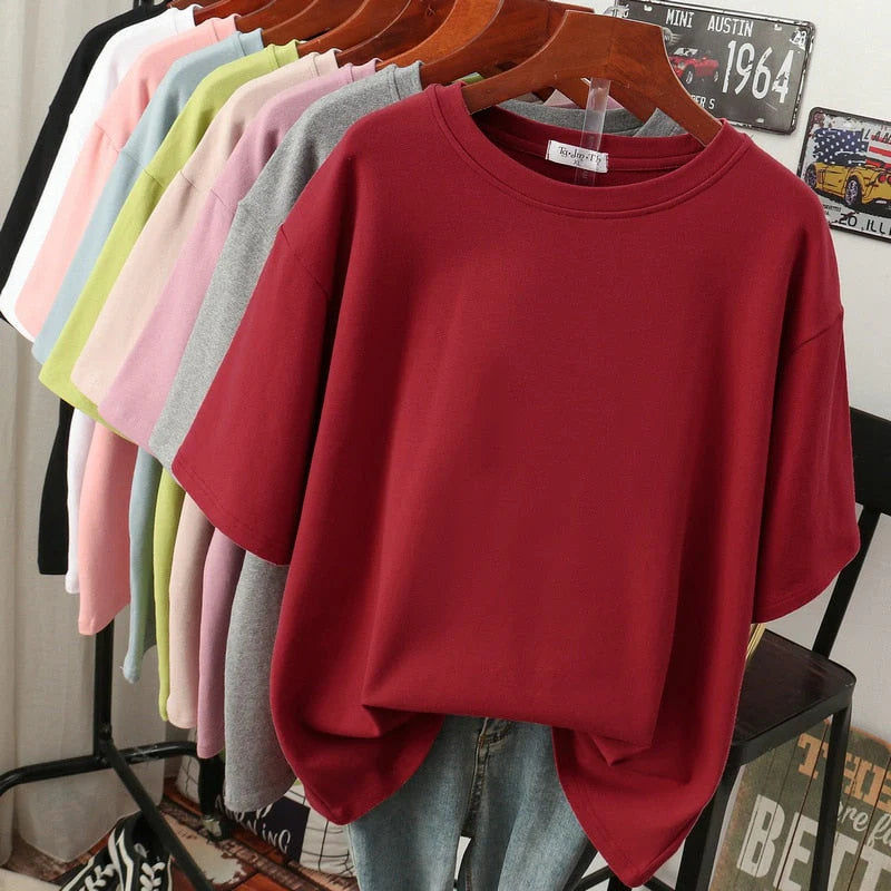 Arabella - Camiseta cómoda de corte holgado