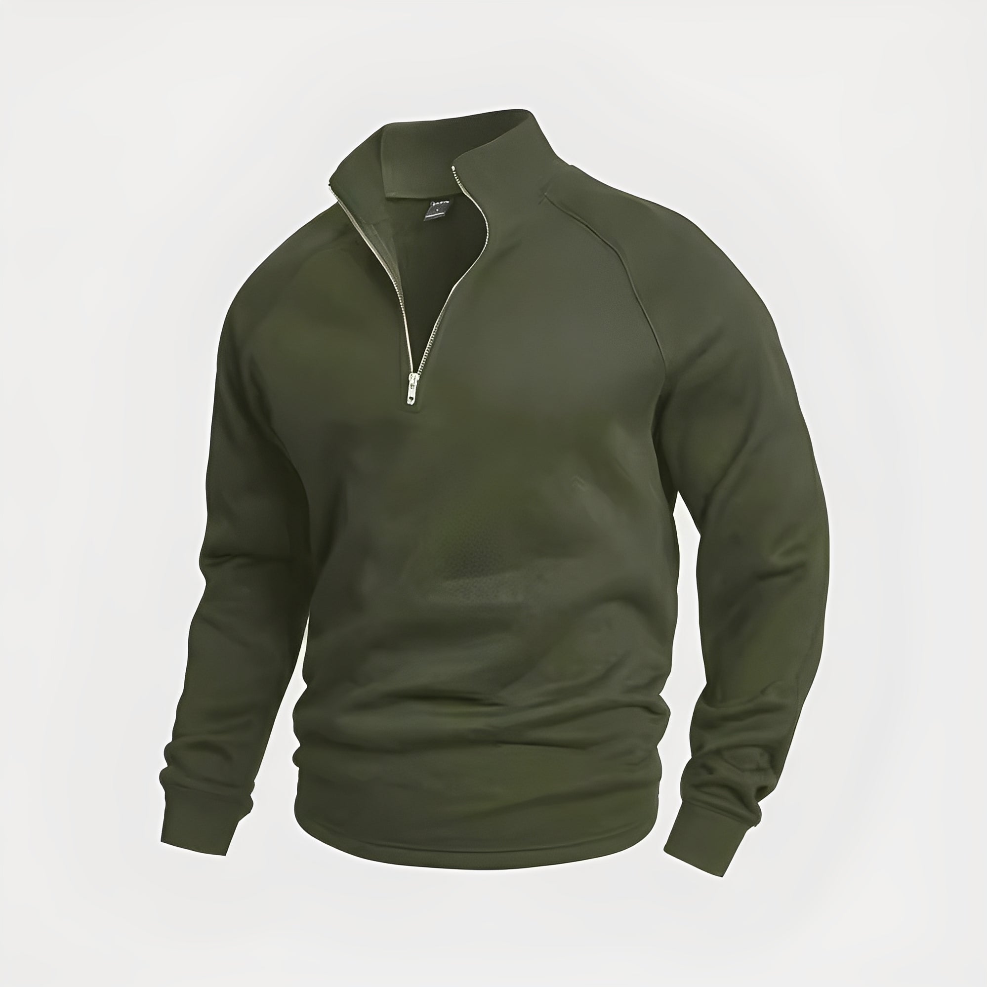 Wiley - Sudadera cómoda para hombres con cremallera