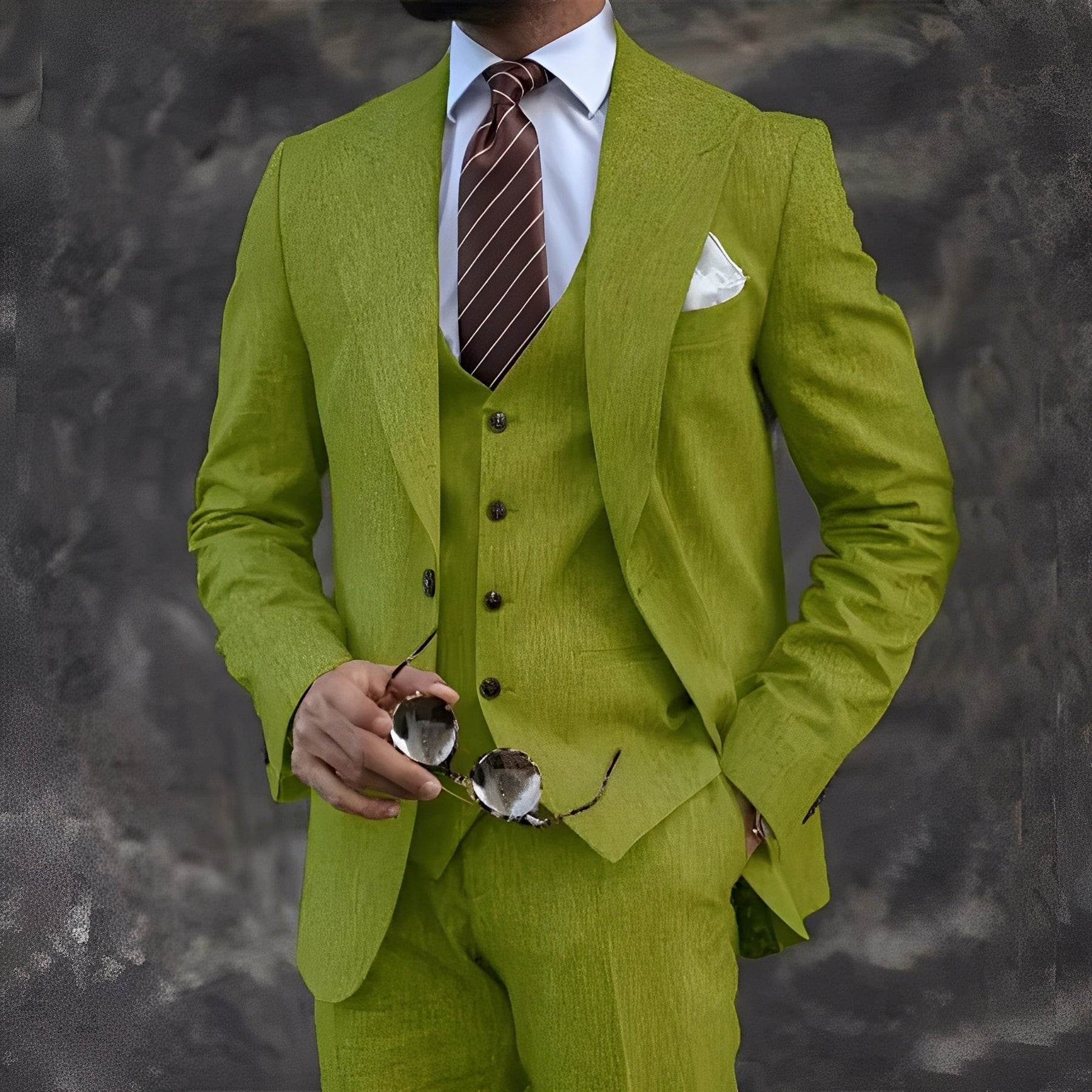 Elwyn - Traje elegante de tres piezas