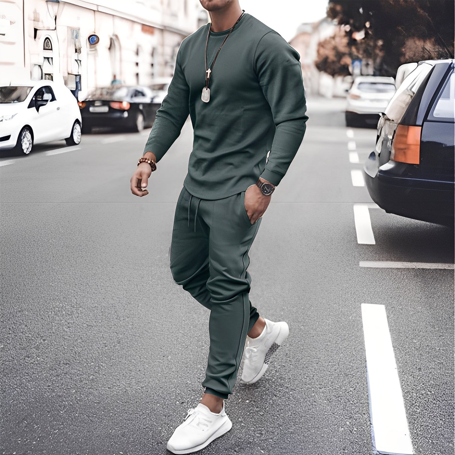 Dwayne - Conjunto de pantalones de estilo moderno