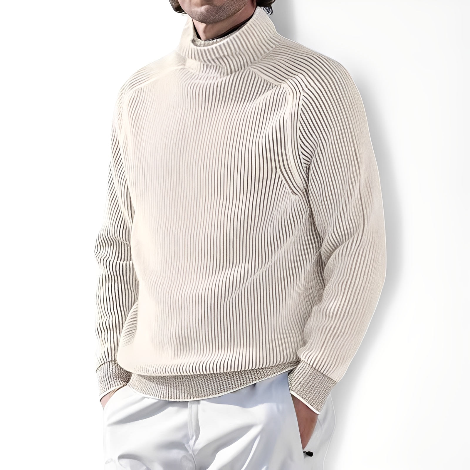 Jarrett - Suéter con cuello alto