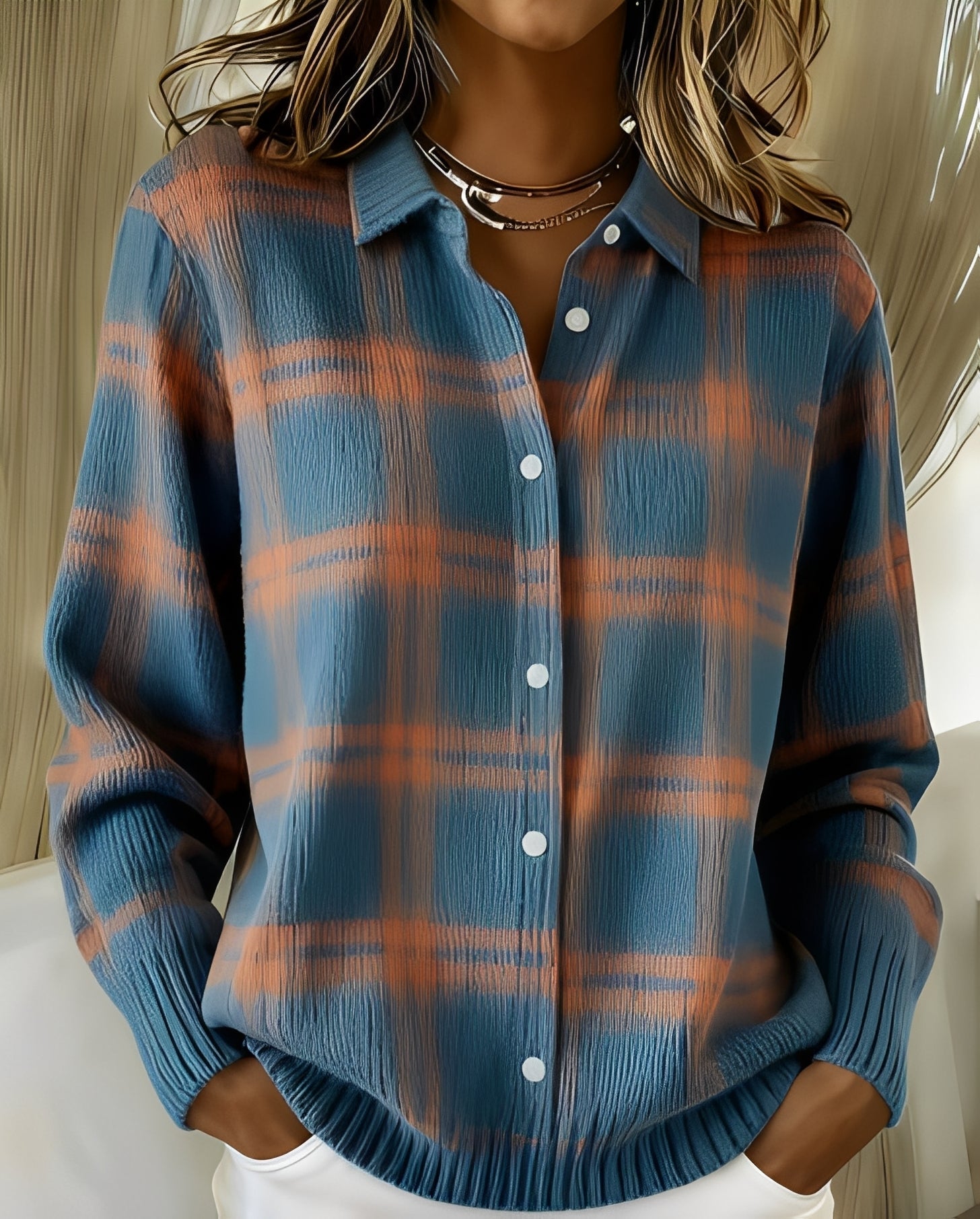 Yancy - Elegante cardigan holgada para mujeres