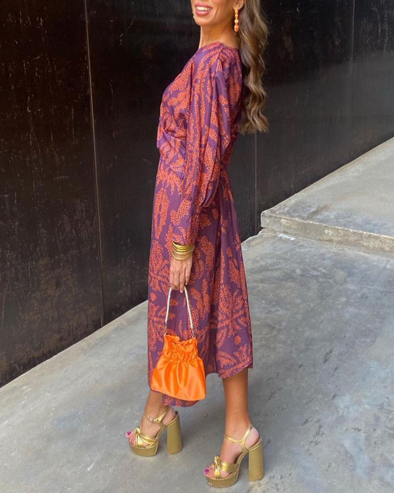 Missandei - Vestido elegante con detalle de nudo para mujer