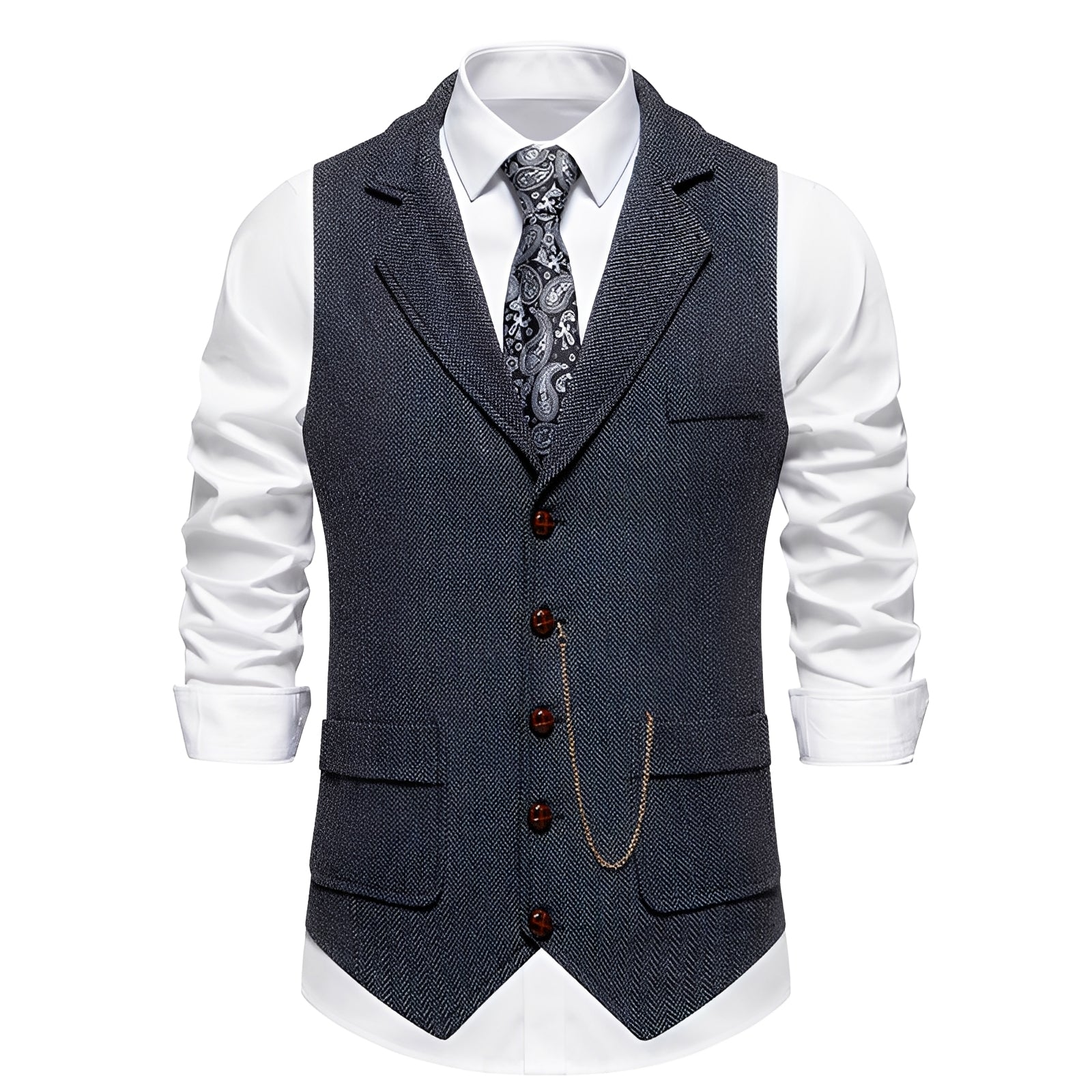 Luther - Chaleco casual atemporal