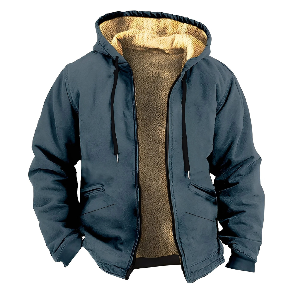 Mervin - Sudadera con capucha cálida y colorida para hombres