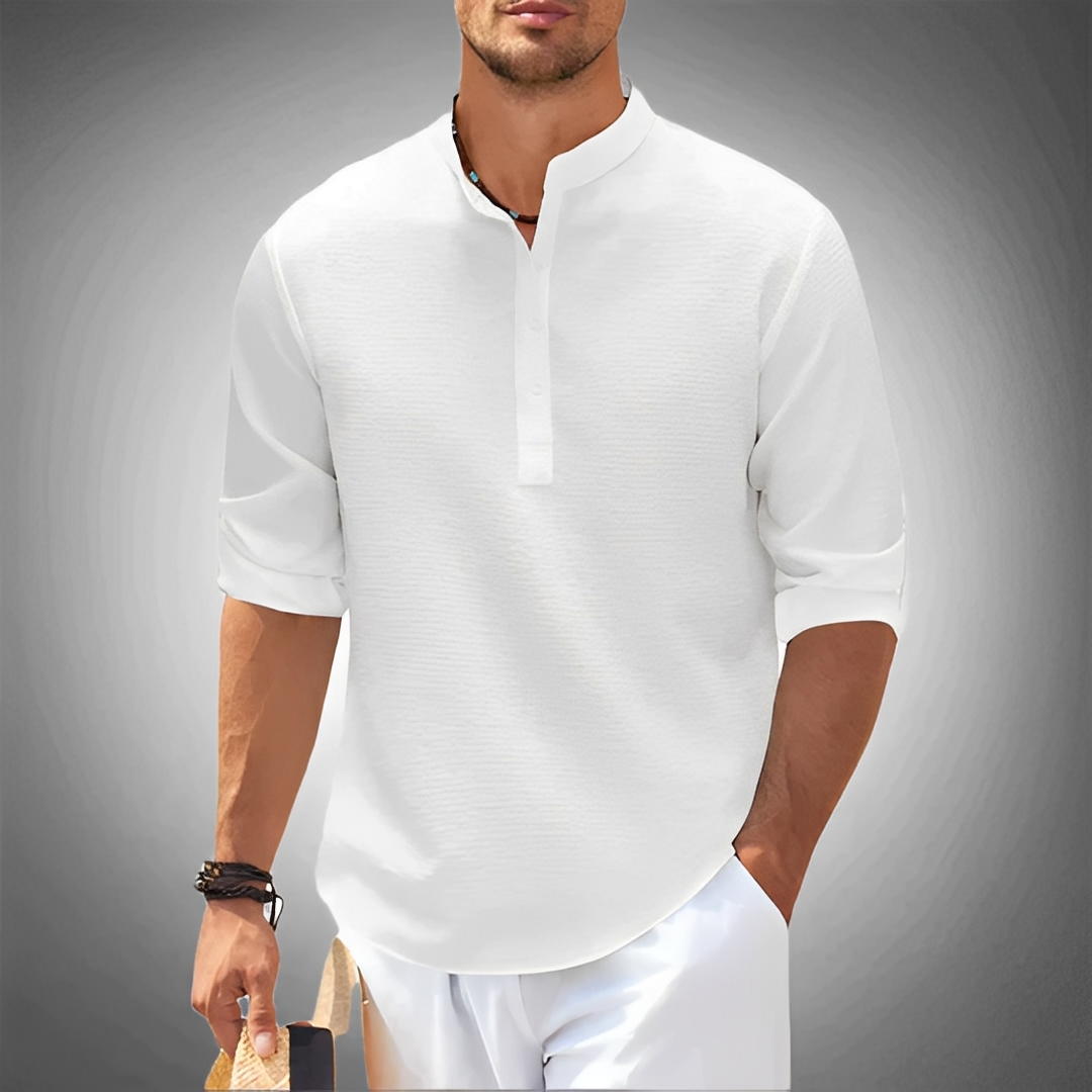 Adriennes - Camiseta de manga larga cómoda