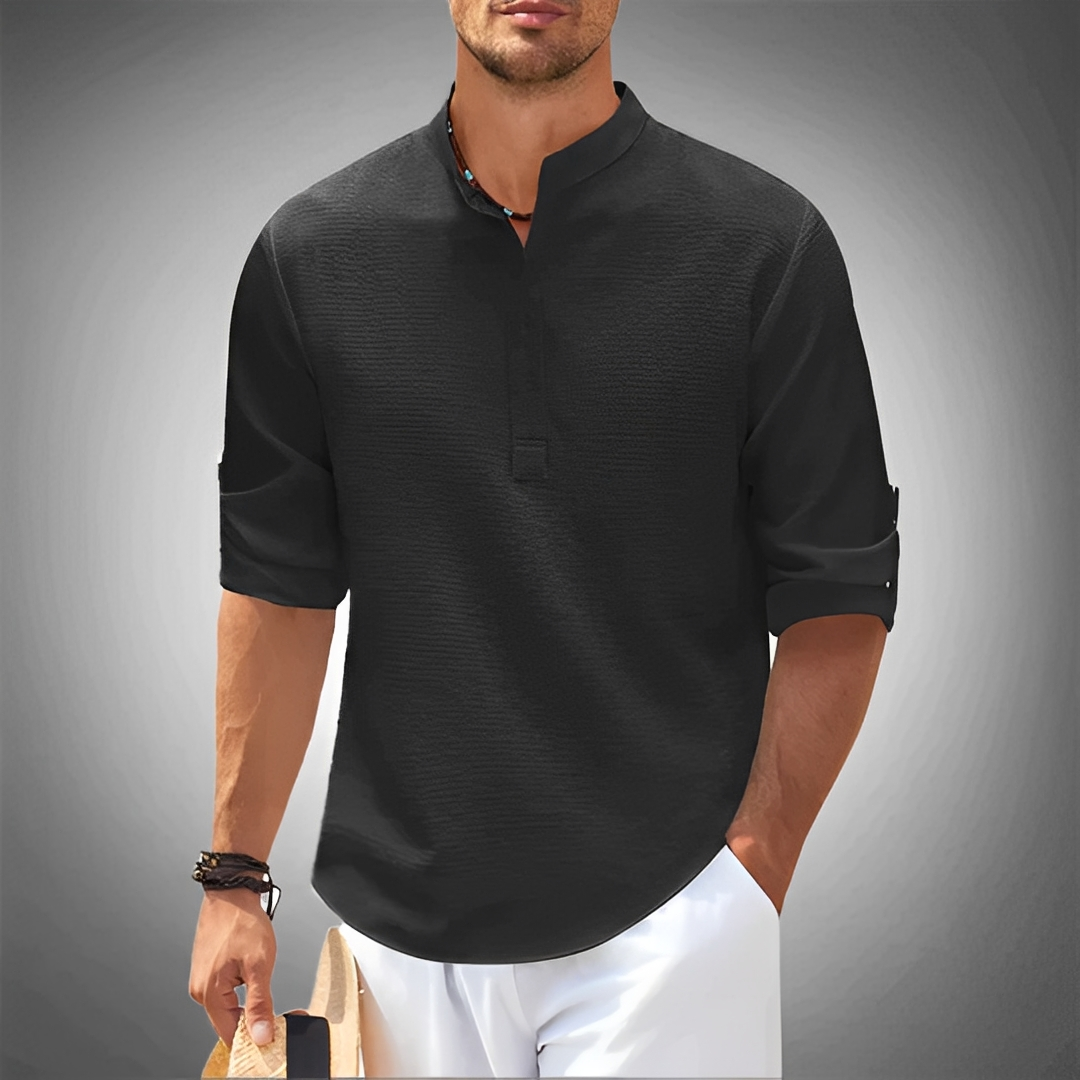 Adriennes - Camiseta de manga larga cómoda