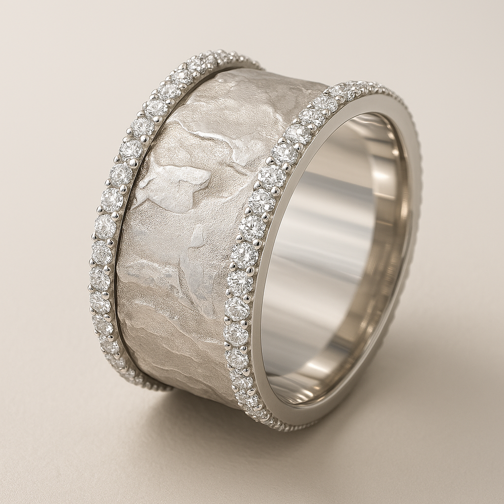 Lina – Anillo Vintage de Plata con Circonitas