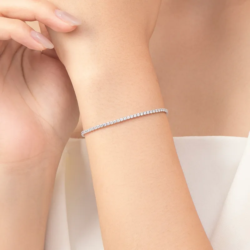 Pulsera de tenis mini cristal