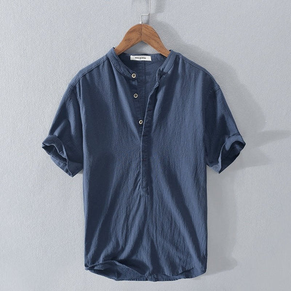 Nico - Camisa Casual de Manga Corta para Hombre