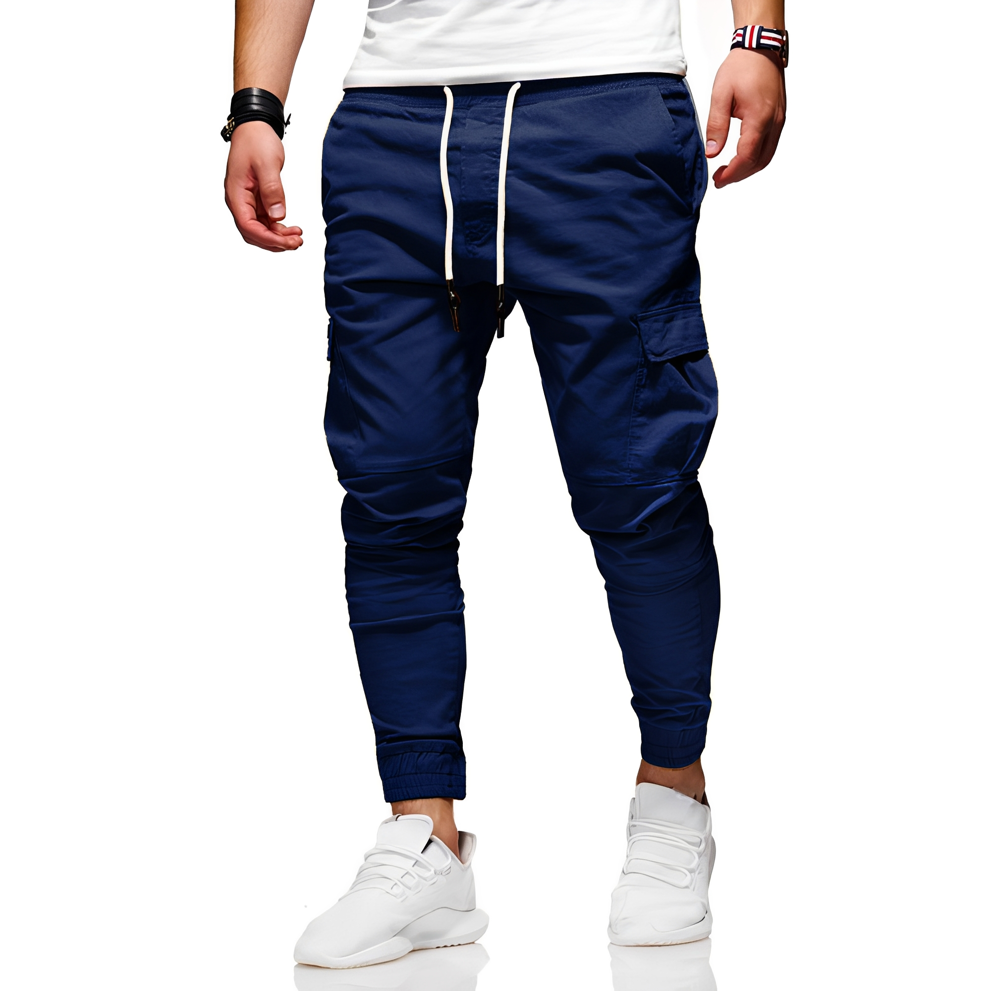 Alec - Pantalones Cargo Casuales