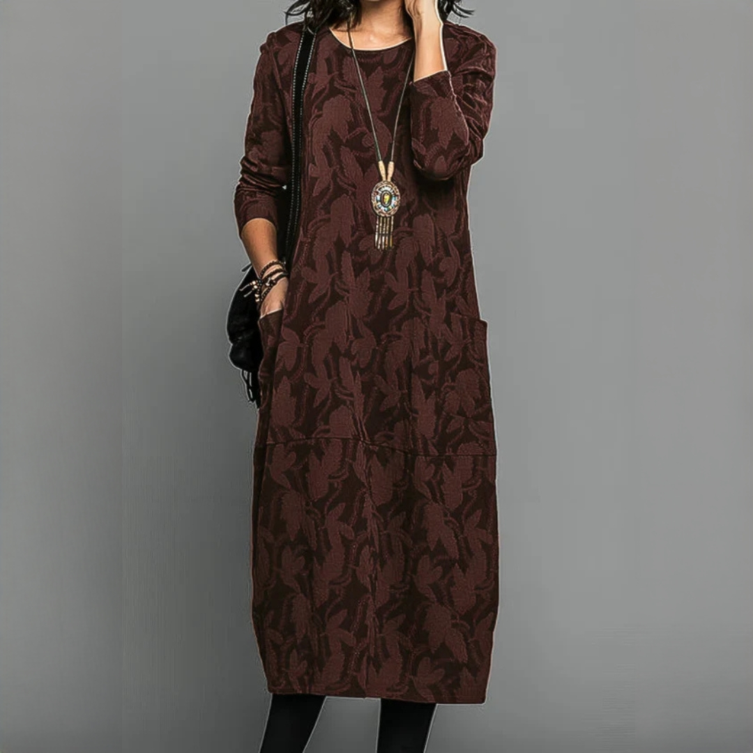 Alisha - Vestido elegante de manga larga