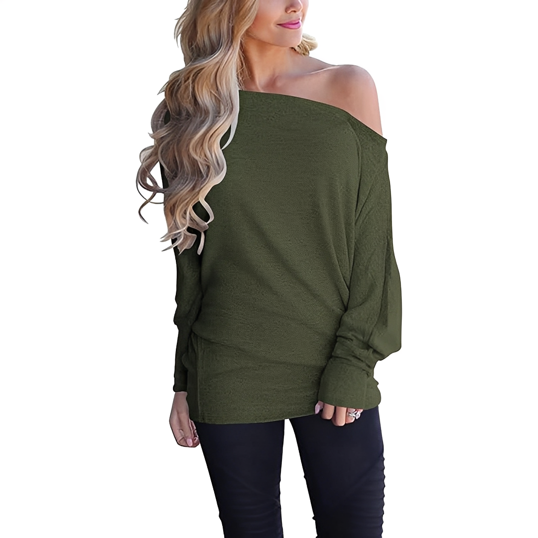 Cordelia - Blusa Elegante sin Hombros