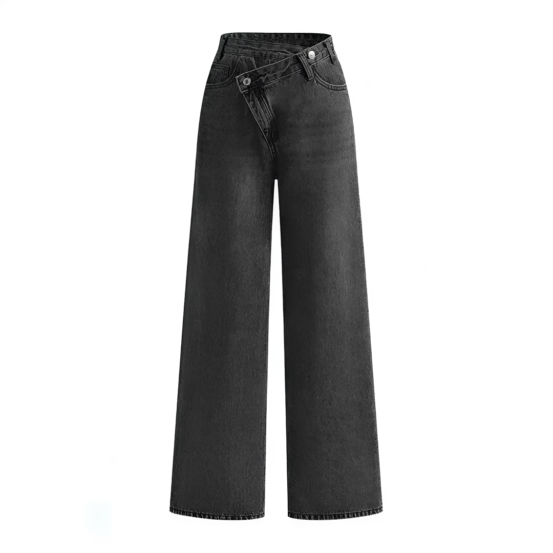 Jolina - Pantalones con cintura asimétrica