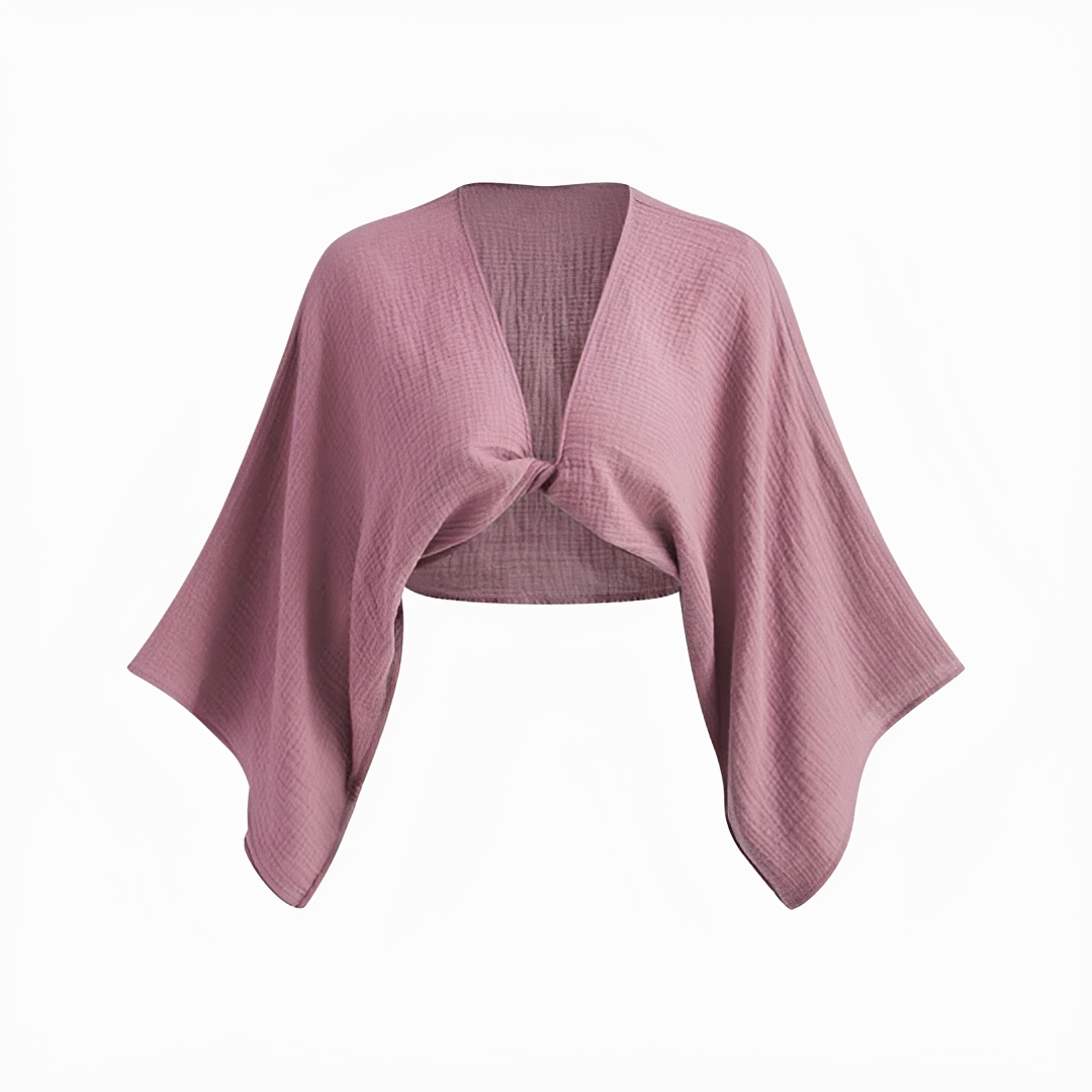 Arabella - Blusa Elegante con Lazo al Frente