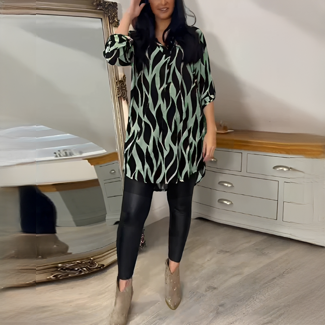 Desiree - Blusa Elegante con Cuello en V