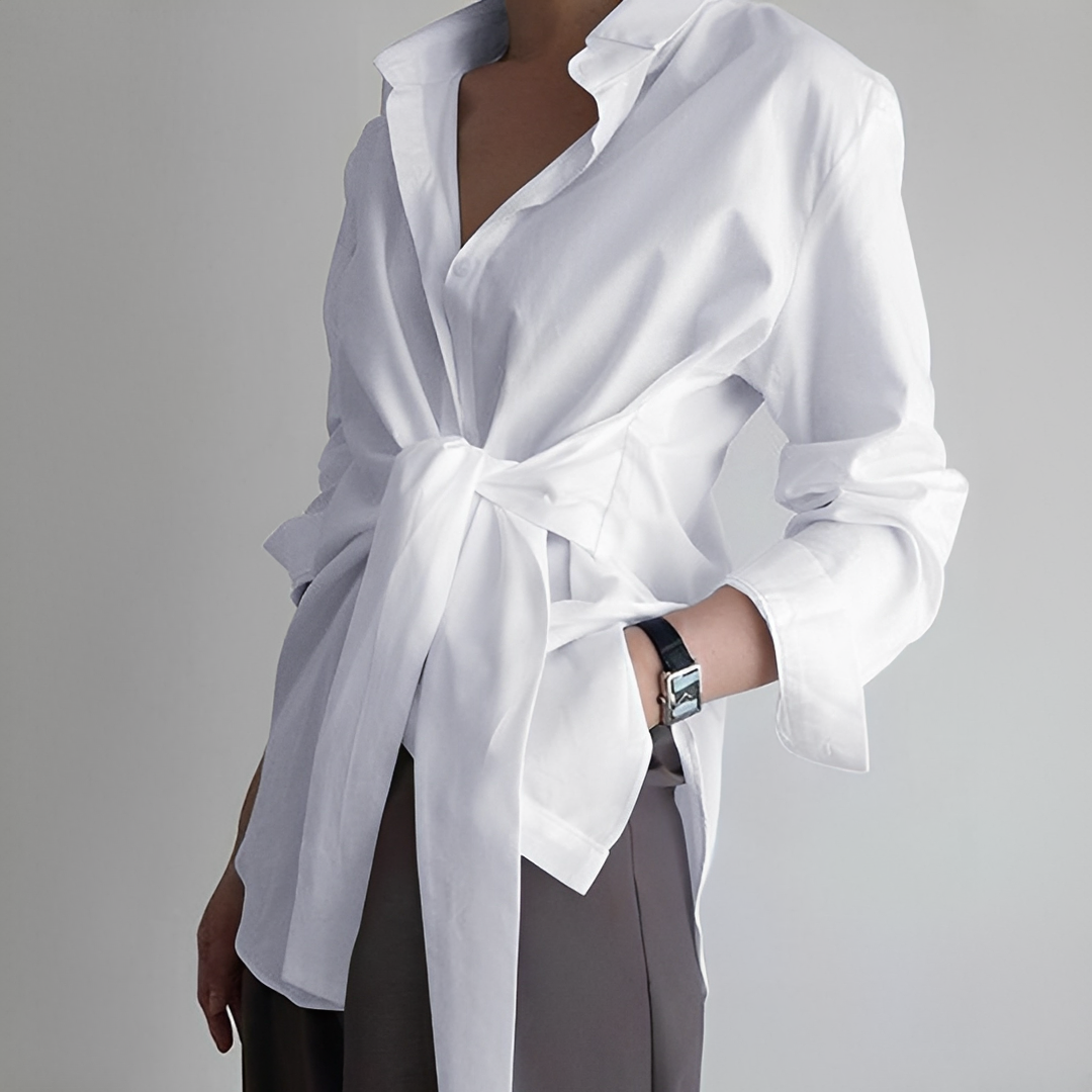 Jasmina - Camisa a la moda de manga larga