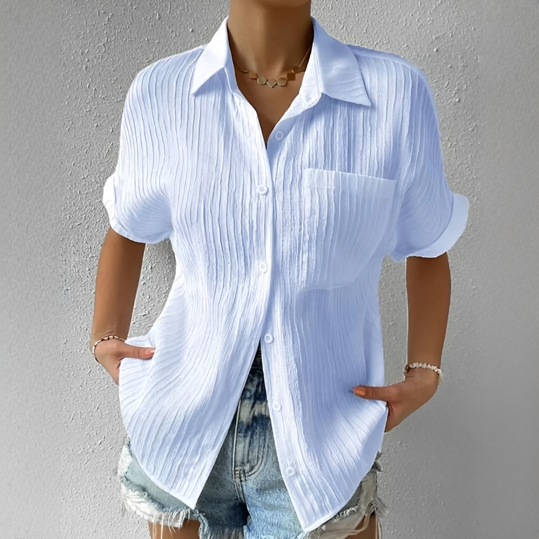 Jaime - Camisa de Manga Corta Casual