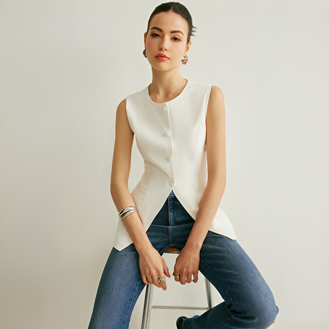 Nyla - Chaleco Elegante Sin Mangas