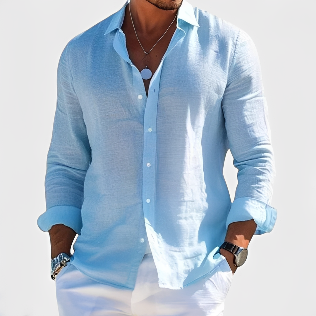 Jayrold – Camisas hombres – cómodas para días cálidos