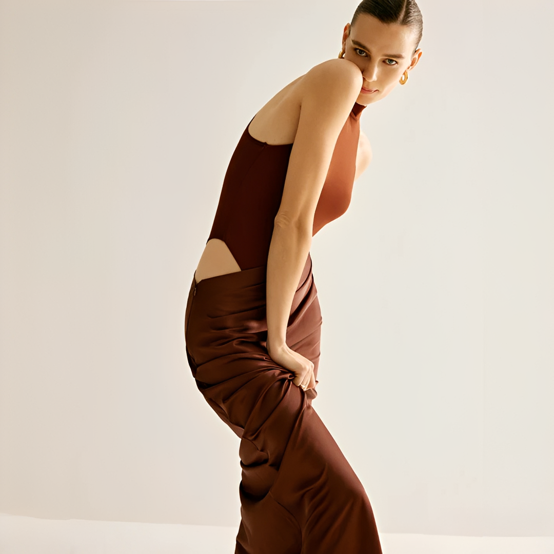 Shyanne - Vestido Maxi de Moda Ceñido