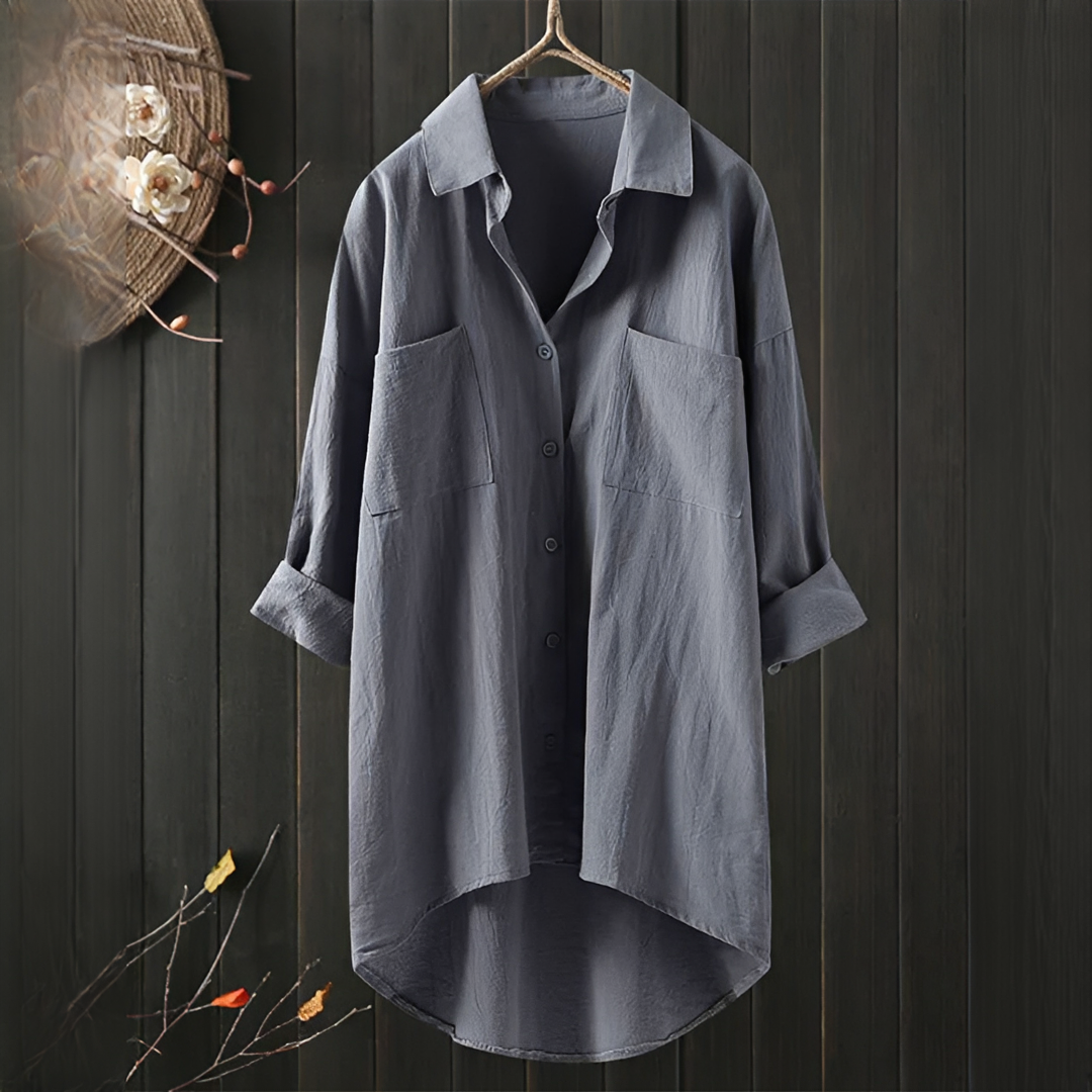 Ziva - Camisa Oversize Casual