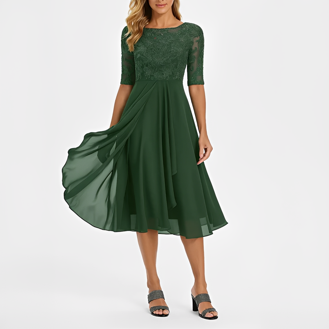 Florencia - Vestido midi sofisticado
