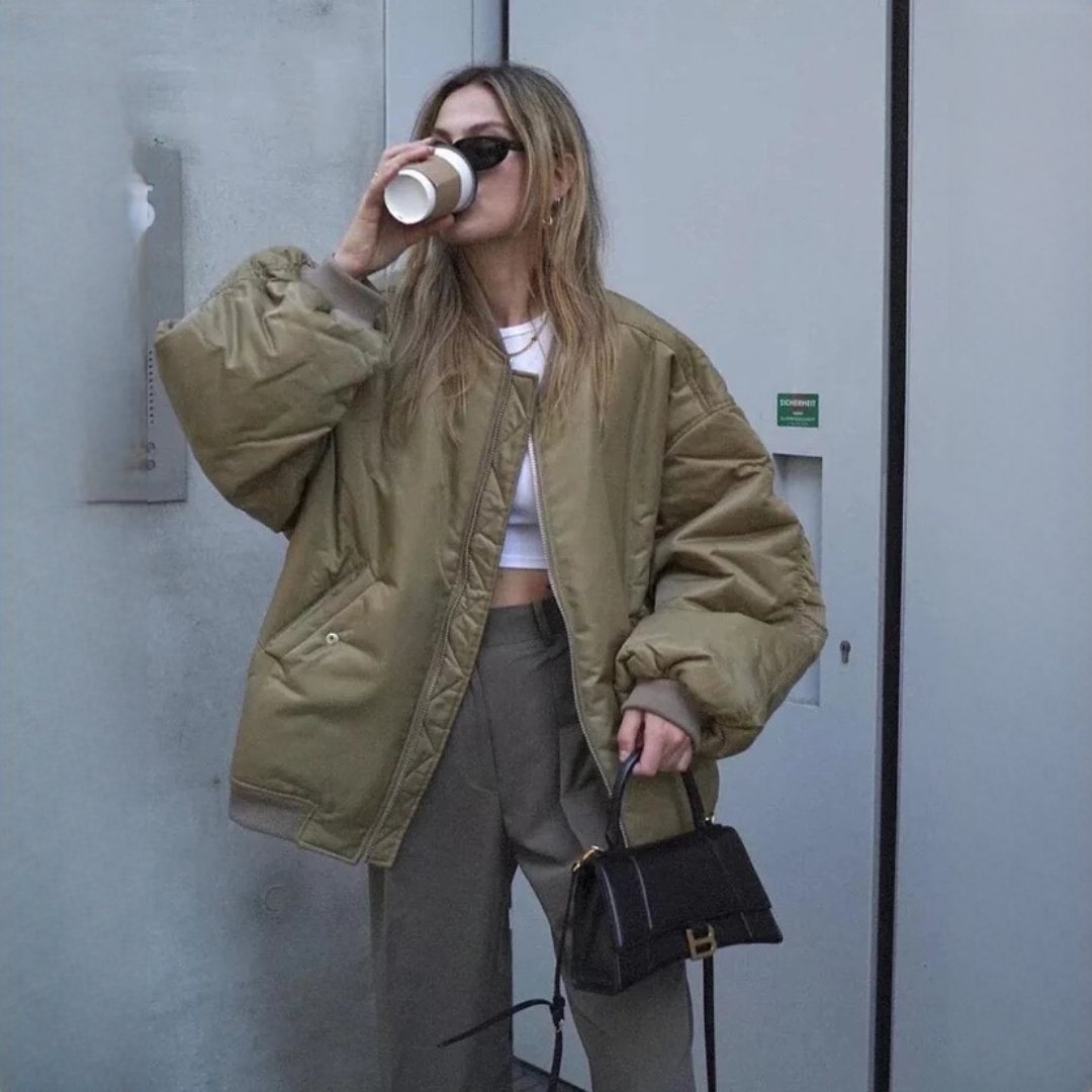 Vanessa - Chaqueta oversize acogedora