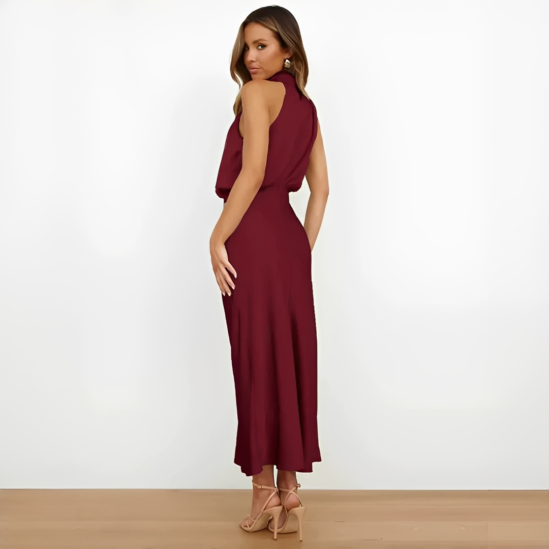 Malaika - Vestido midi sofisticado