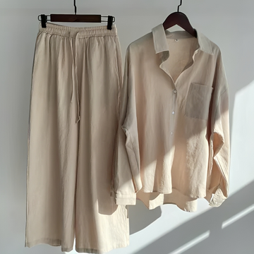 Madalynn - Conjunto de Pantalones de Ajuste Relajado