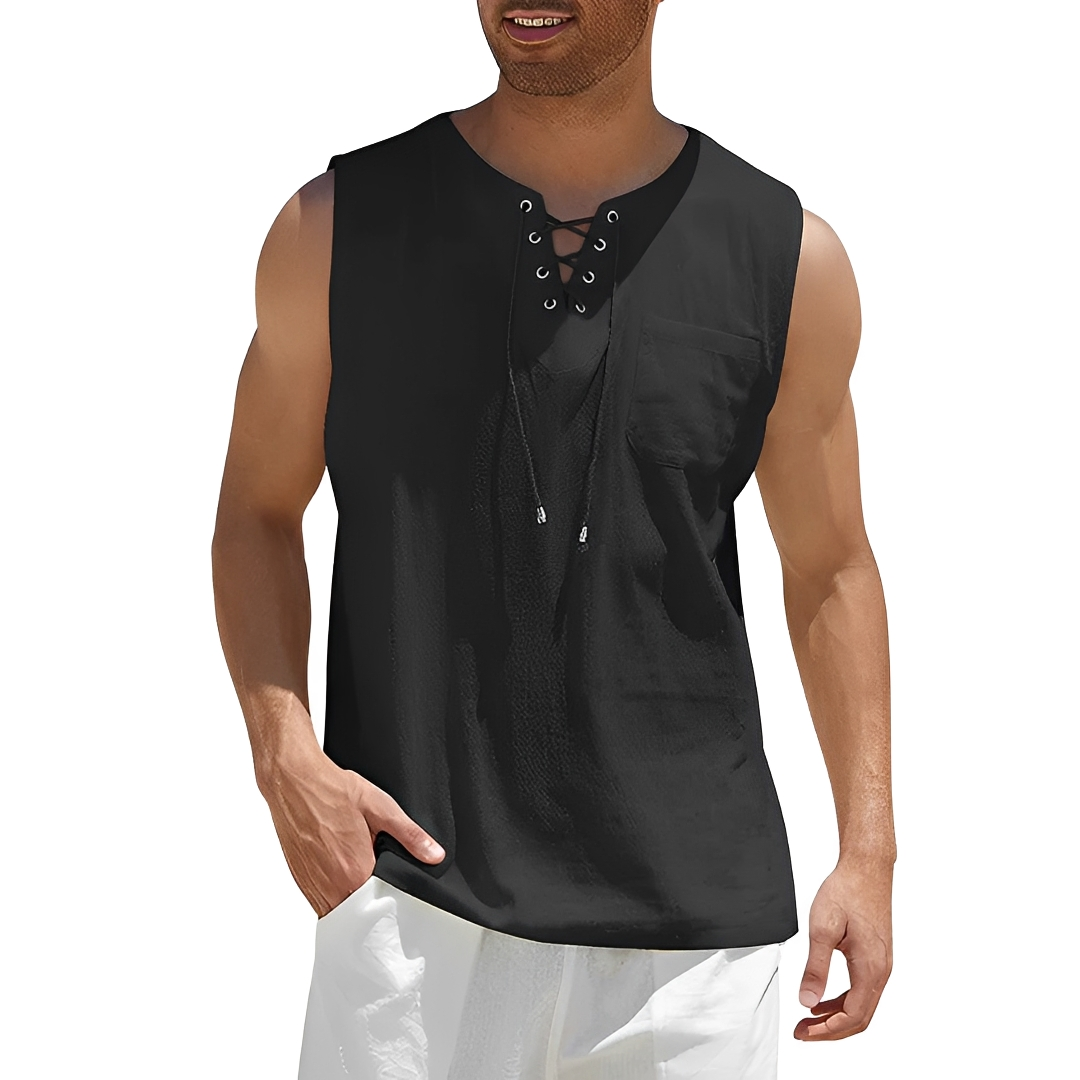 Junziem - Camisa ligera y moderna de verano para hombre