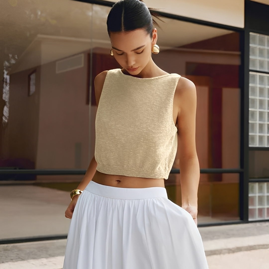Arianne - Top de tirantes elegante