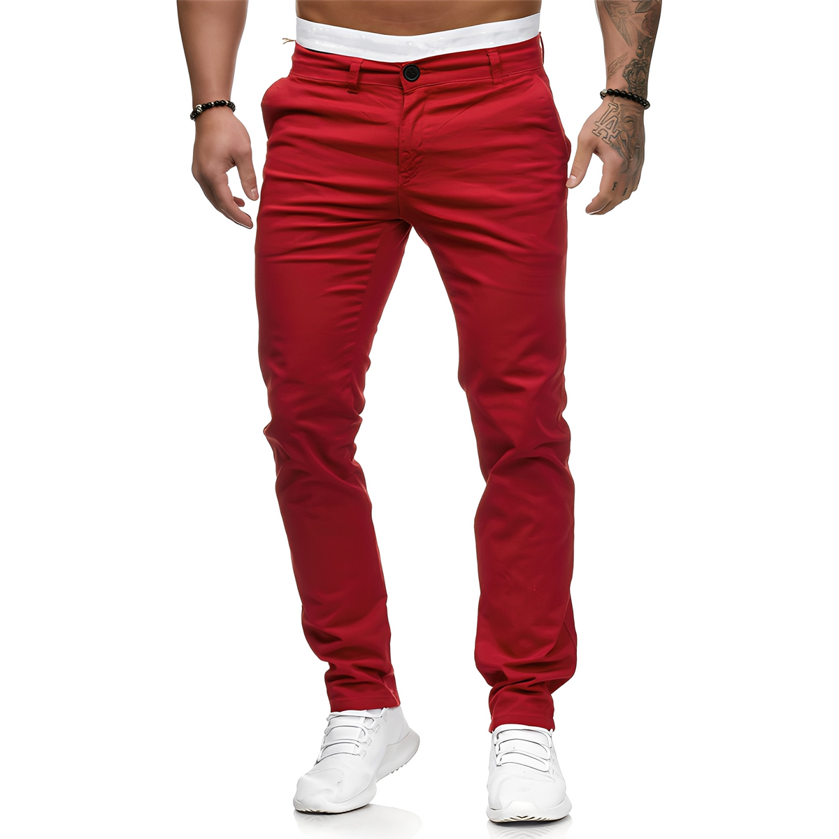 Colby - Pantalones cómodos de corte ajustado