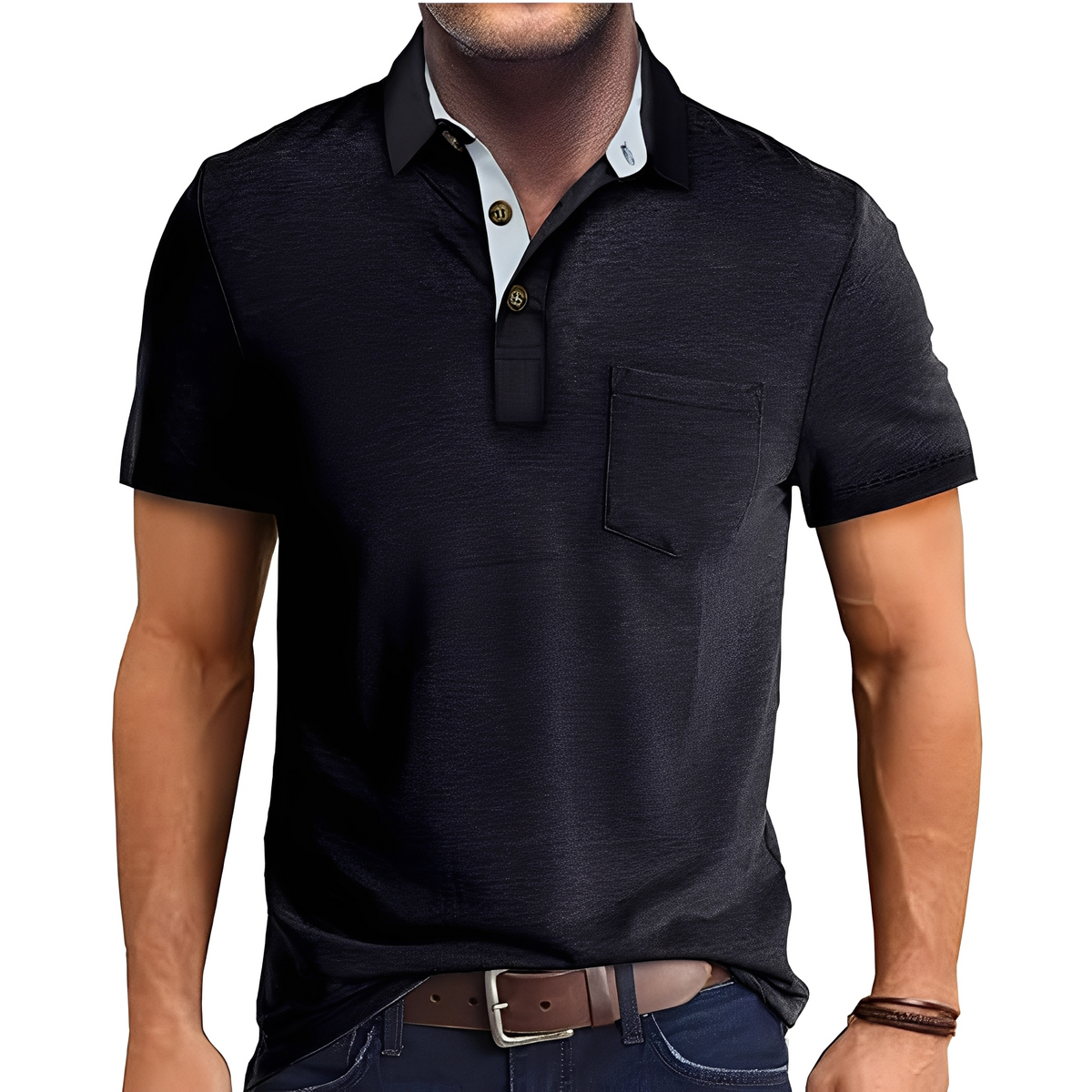 Abner - Polo de estilo clásico
