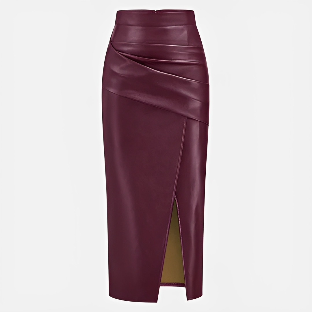 Glyza - Falda midi chic y elegante