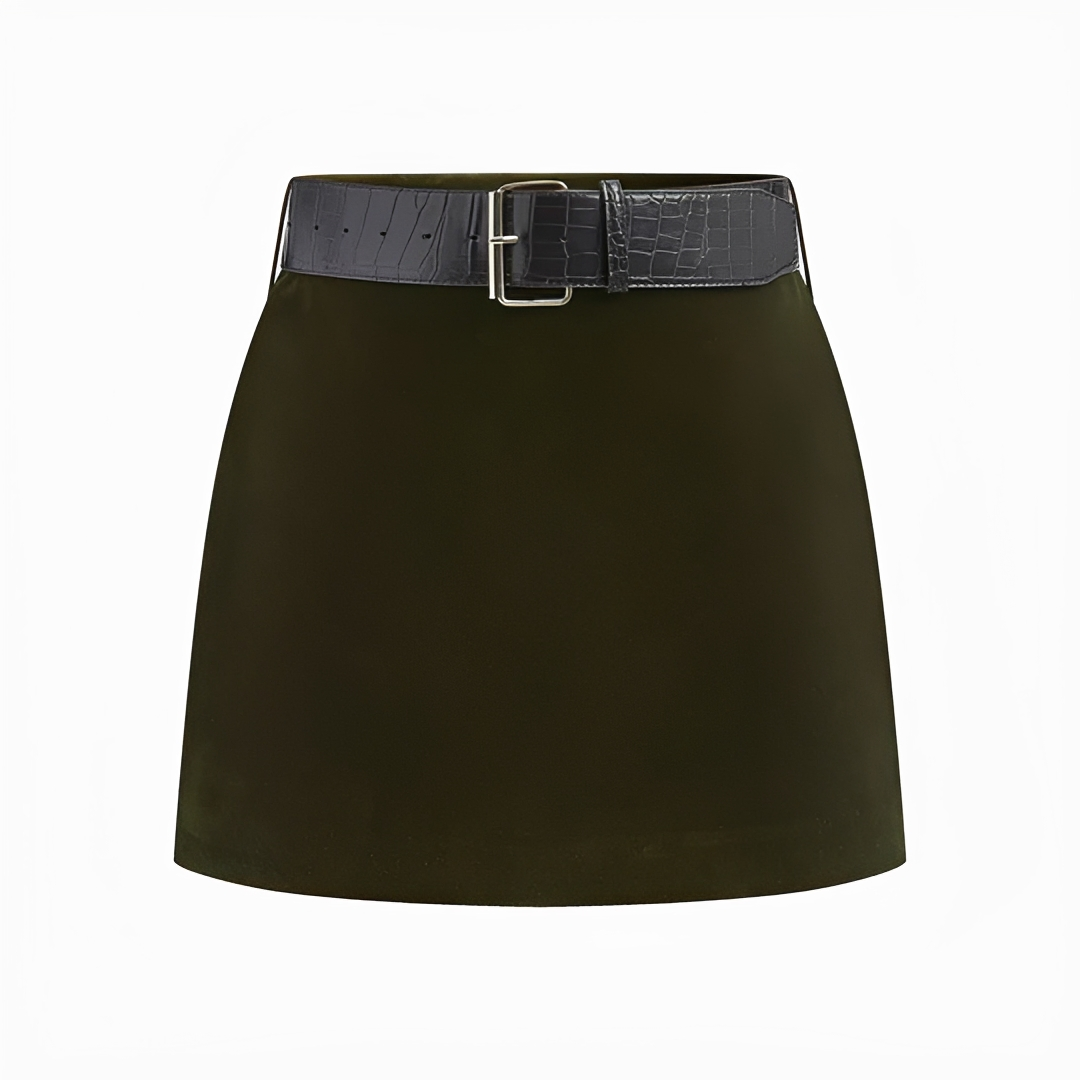 Shelou - Falda Mini Sofisticada