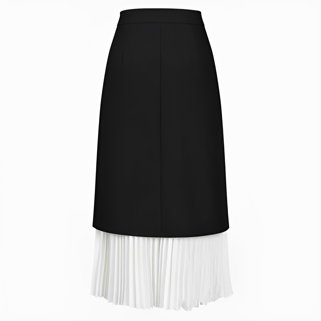 Verna - Falda larga plisada y elegante